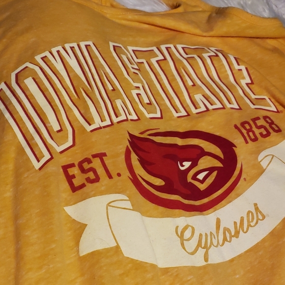 Iowa State Cyclones Yellow Racerback Tank Top - Picture 7 of 7